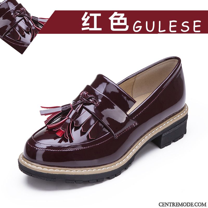 Mocassin Femme Noir Daim Pas Cher Soldes, Mocassin Femme Plateforme Kaki Lilas
