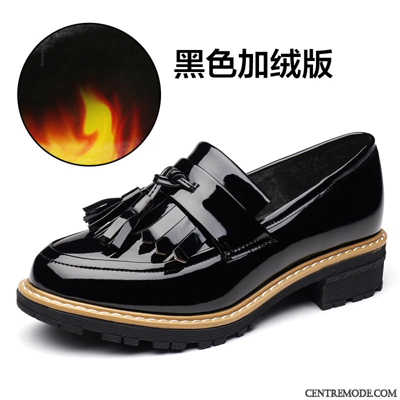 Mocassin Femme Noir Daim Pas Cher Soldes, Mocassin Femme Plateforme Kaki Lilas