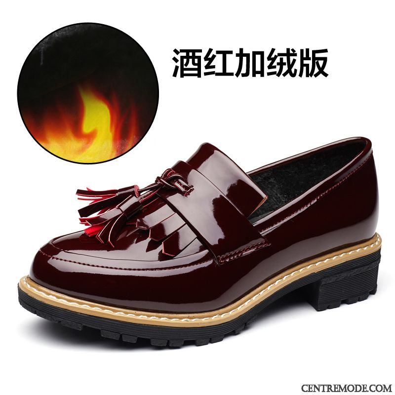 Mocassin Femme Noir Daim Pas Cher Soldes, Mocassin Femme Plateforme Kaki Lilas