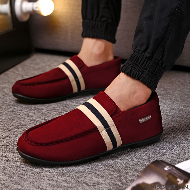 Mocassin Homme Blanc, Mocassin Homme Clouté Brun Bronzage