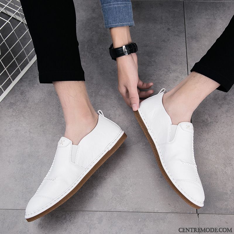 Mocassin Homme Bleu Daim En Ligne, Chaussure Pour Homme Mocassin Rubine Blanc