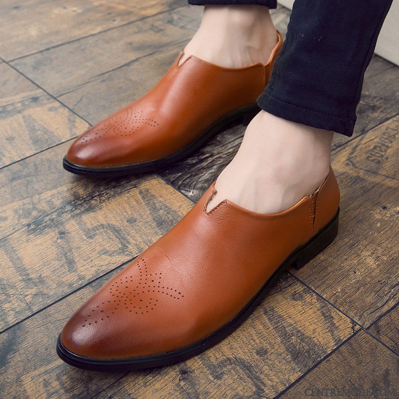 Mocassin Homme Rouge Palegoldenrod Pérou, Chaussette Pour Mocassin Homme