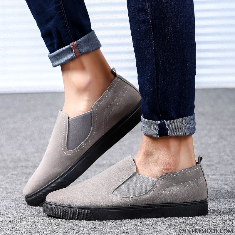 Mocassin Homme Talon Haut Violet Vert D'eau, Mocassins D Été Homme Pas Cher