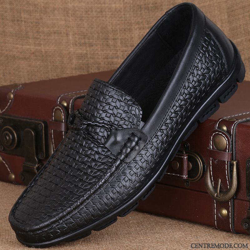 Mocassin Homme Vernis Noir, Mocassin Homme Daim Bleu Marine Bleu Cobalt Crème