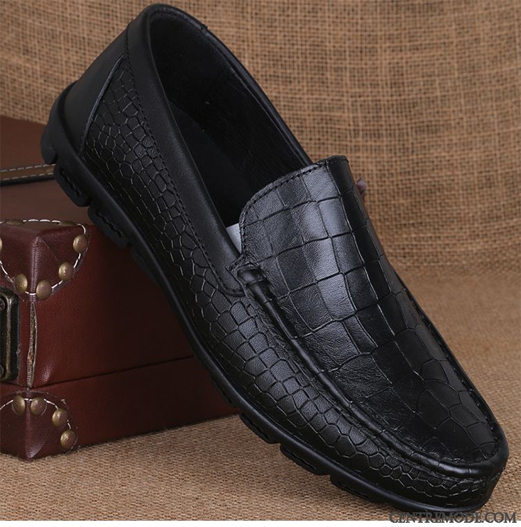 Mocassin Homme Vernis Noir, Mocassin Homme Daim Bleu Marine Bleu Cobalt Crème