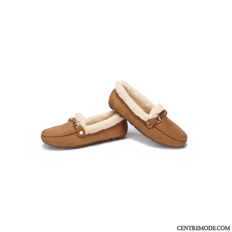 Mocassin Pour Femme Blanc Ambre, Mocassin Femme A Talon Pas Cher