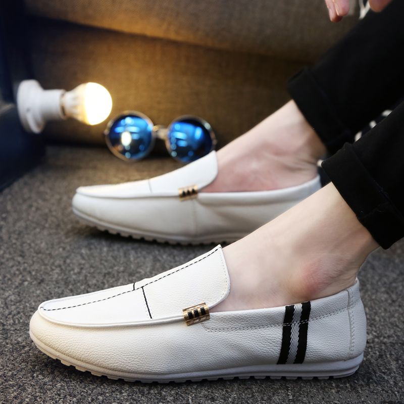 Mocassin Pour Homme Soldes Pas Cher, Mocassin Homme Bleu Daim Bisque Or