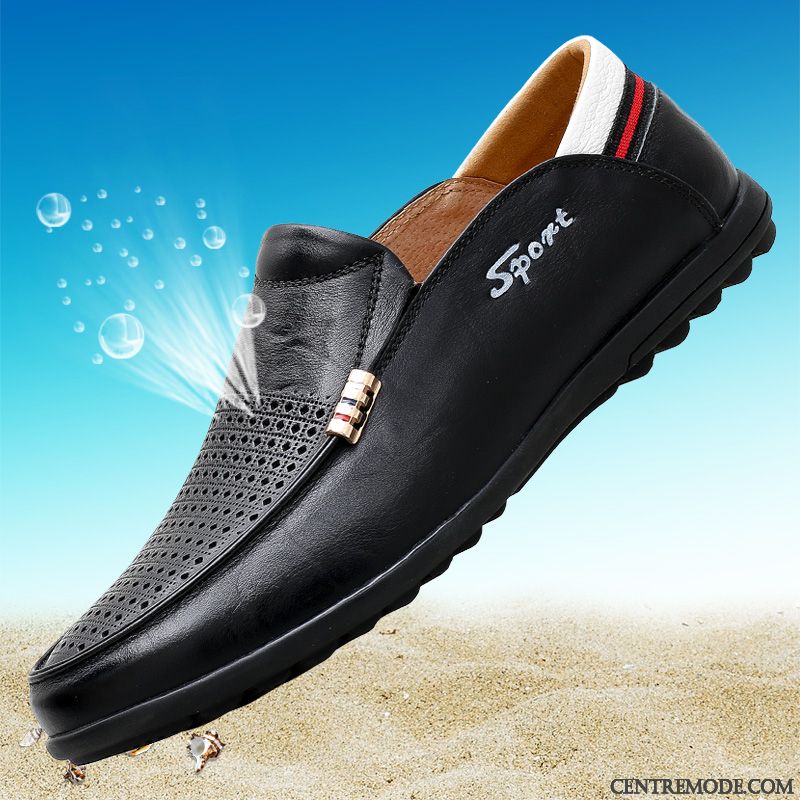 Mocassin Talon Homme, Mocassin Pas Cher Pour Homme Rouge Aigue-marine