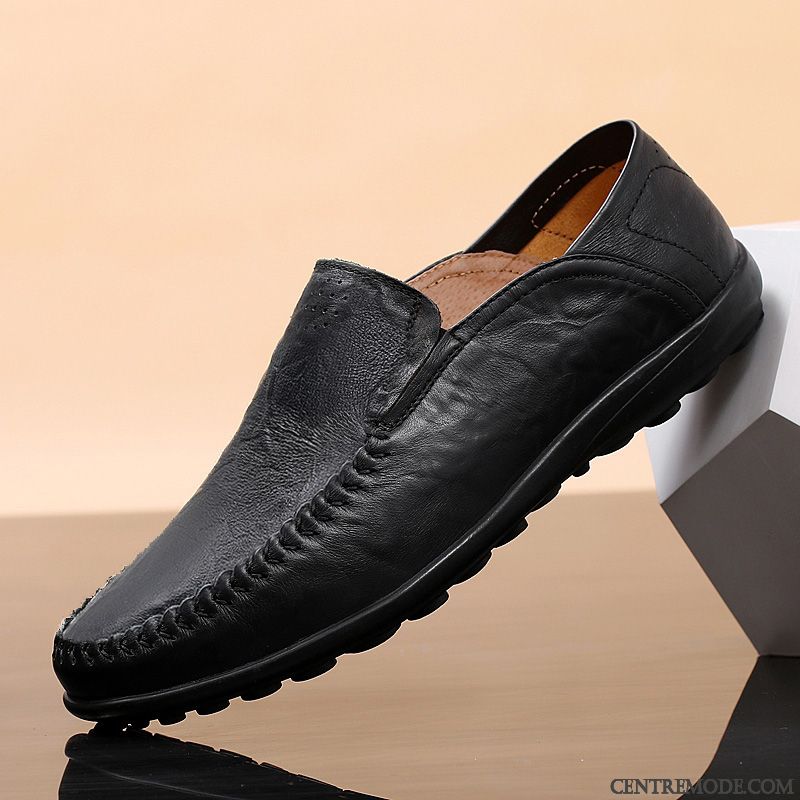 Mocassin Talon Homme, Mocassin Pas Cher Pour Homme Rouge Aigue-marine