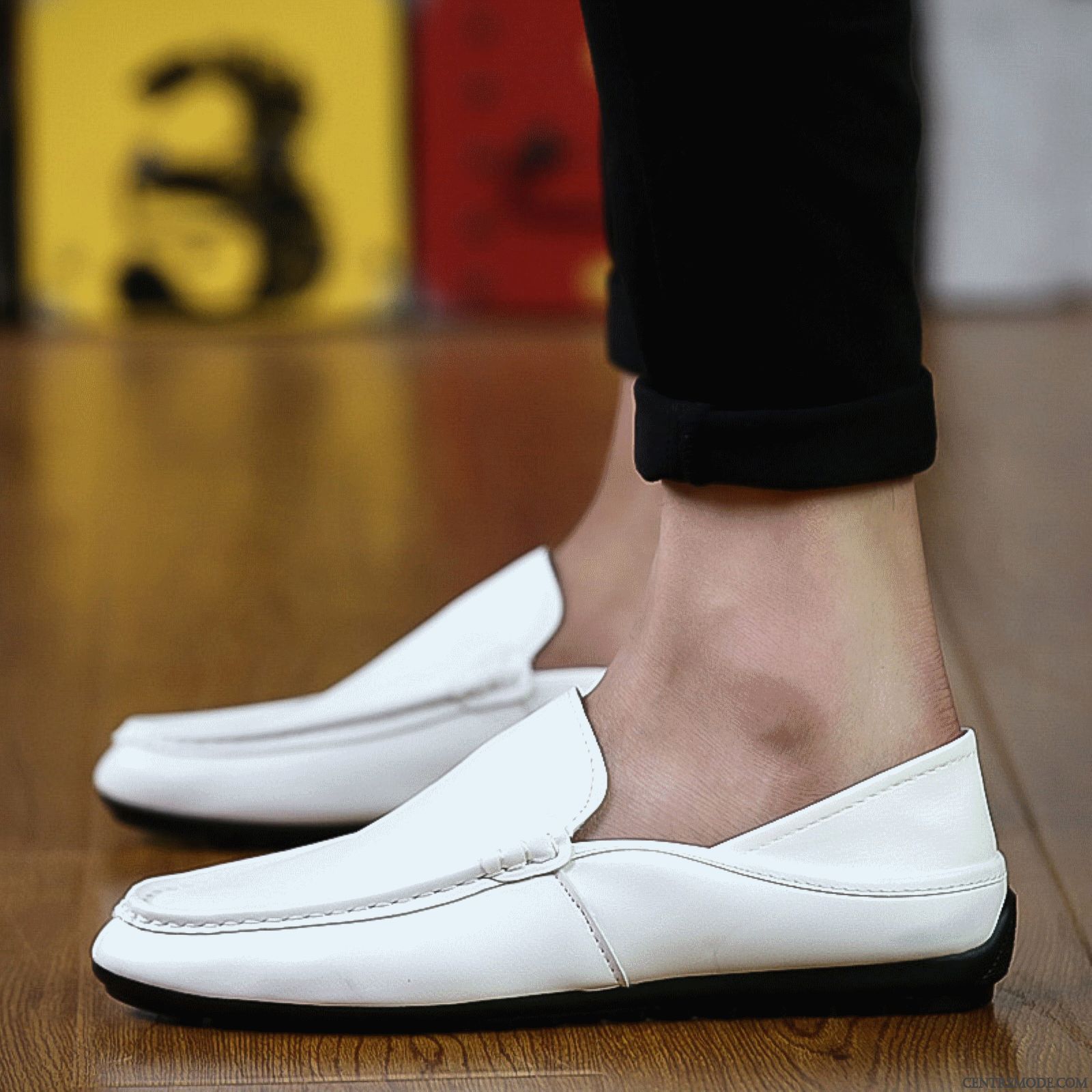 Mocassin Vernis Homme Soldes, Mocassin A Lacet Homme Violette Antique Vin Rouge