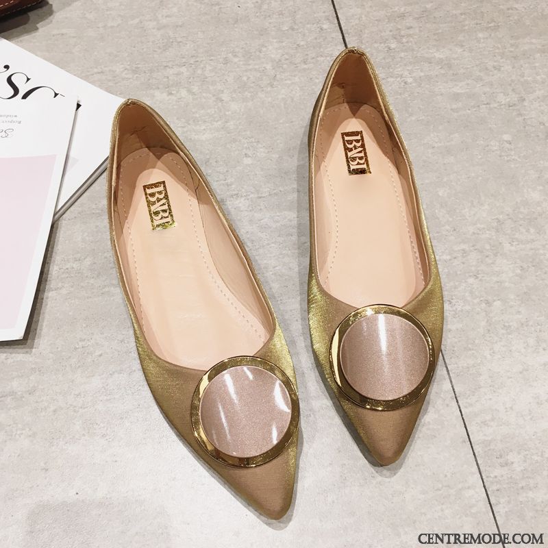 Mocassins Femme Printemps Suède Plates Tous Les Assortis Été Semelle Doux Rouge Vert