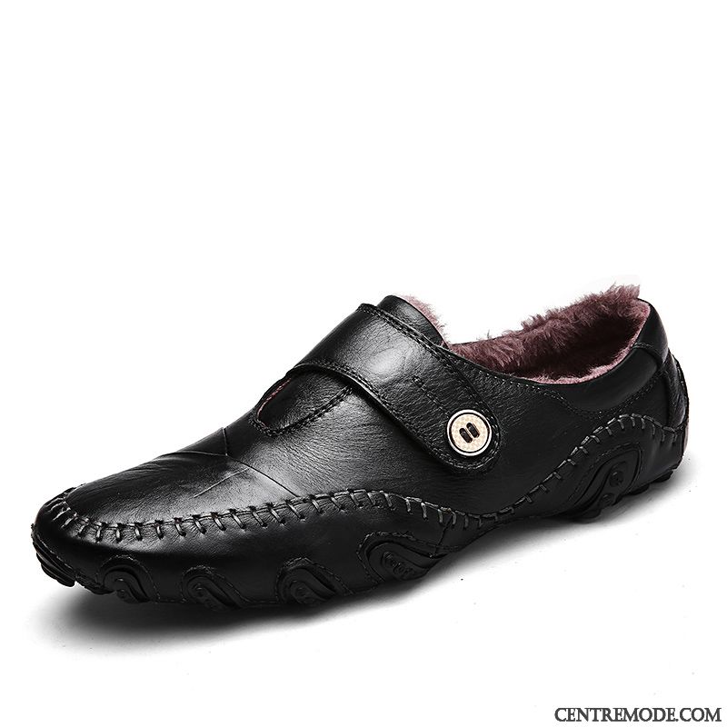 Mocassins Homme Cuir Véritable Conduite L'automne Décontractée Tous Les Assortis Personnalité Marron