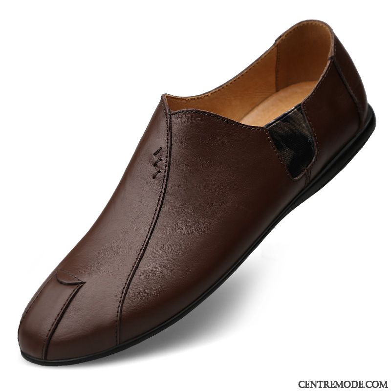 Mode Chaussure Homme Pas Cher, Mocassin A Talon Pas Cher Sarcelle Bleu Royal