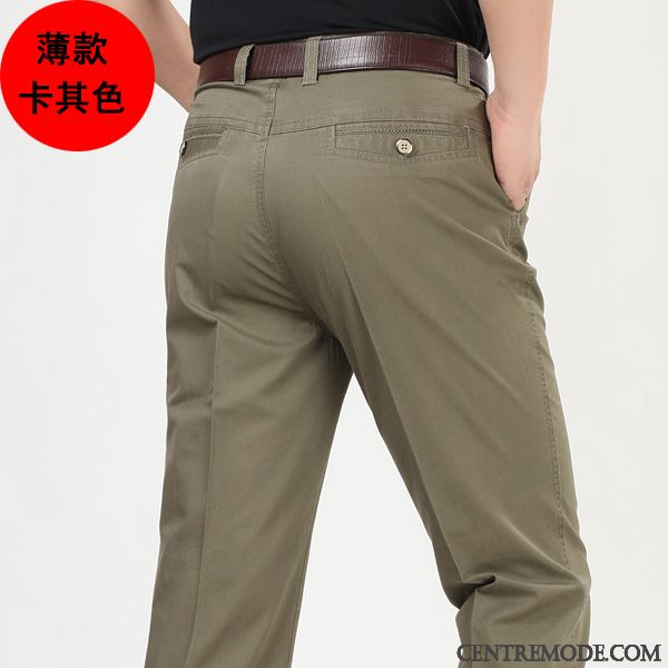 Mode Pantalon Slim Homme Olive Verte Gris Fumé, Coupe Pantalon Homme Pas Cher