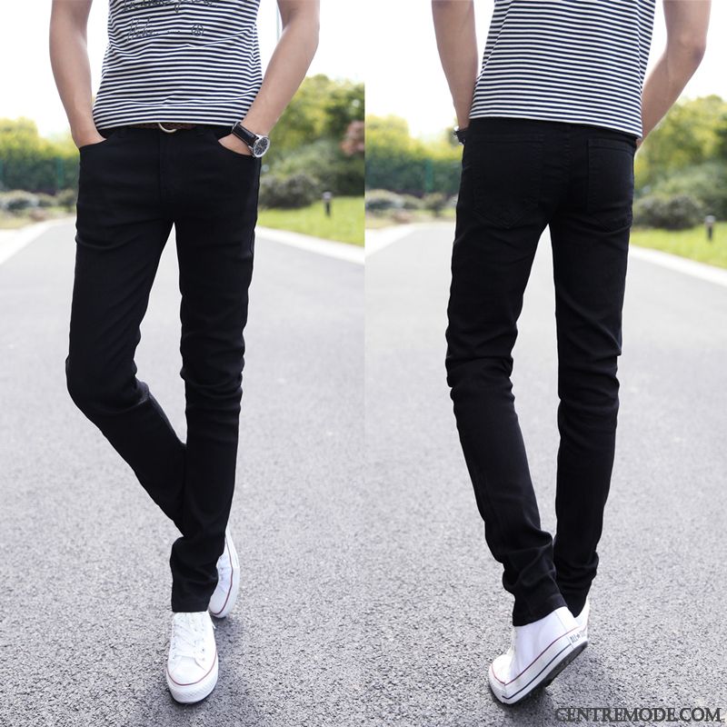 Modèle Pantalon Homme France, Jean Slim Bleu Homme Bleu Cobalt Steelblue