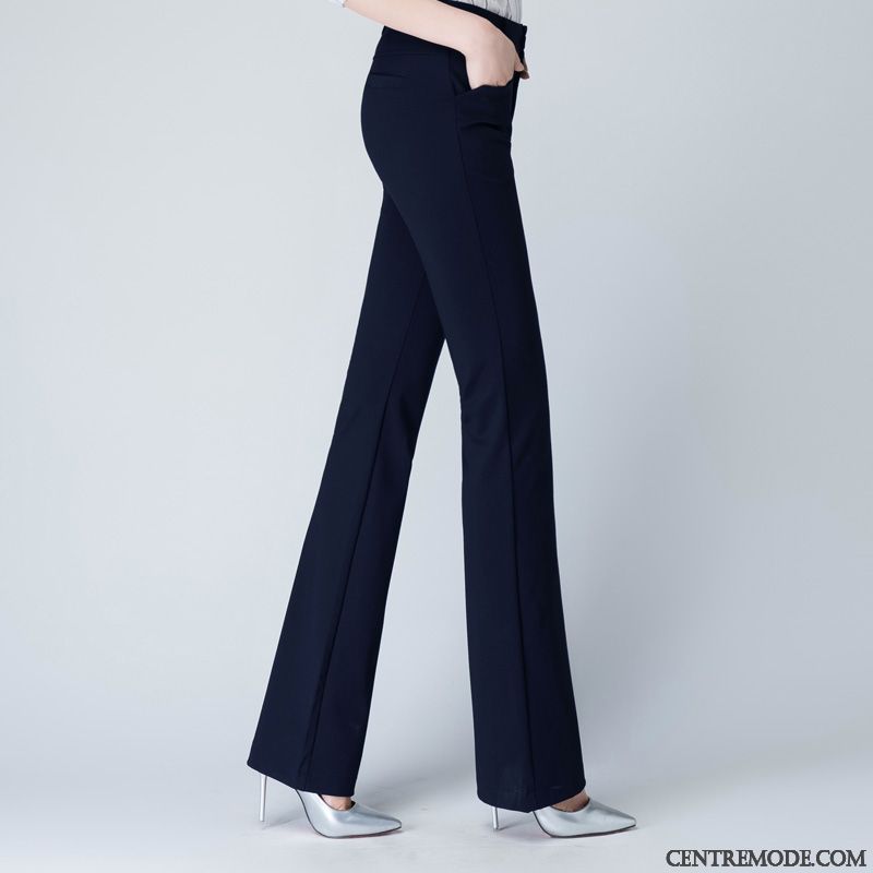 Pantalon Blanc Femme Taille Haute, Pantalon Femme Velours Chocolat Violet