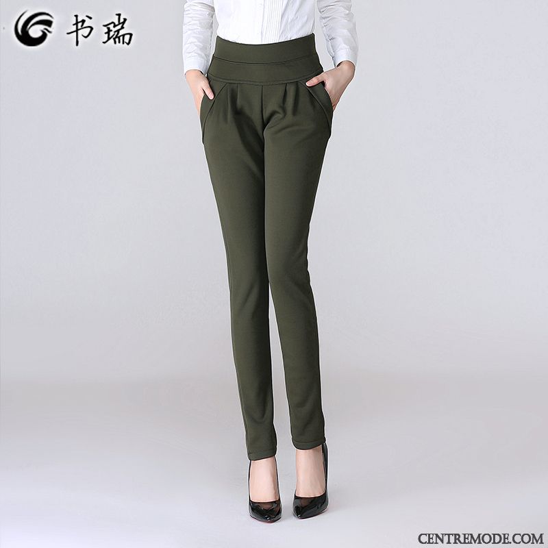 Pantalon Chaud Femme Pas Cher, Pantalon Imprimé Femme Lawngreen Gris