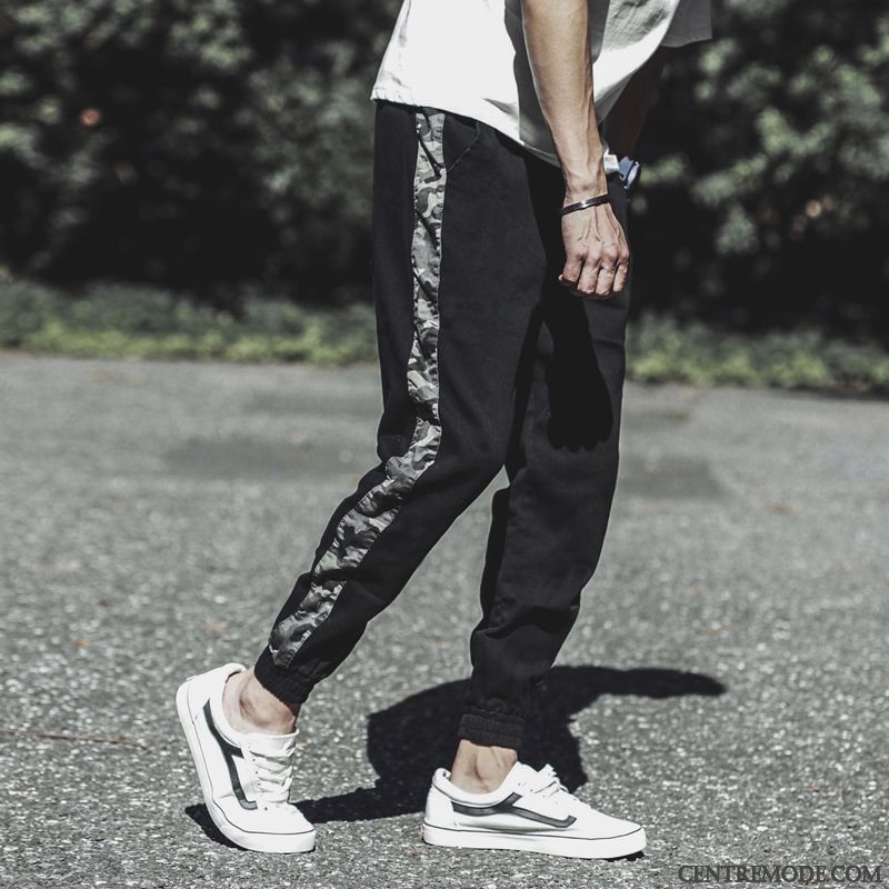 Pantalon Confort Homme Pas Cher, Pantalon Mode Homme Beige Gris Blanc