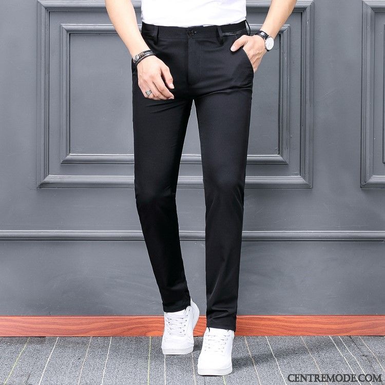 Pantalon Coton Homme Palegoldenrod Ambre, Vetement En Lin Pour Homme