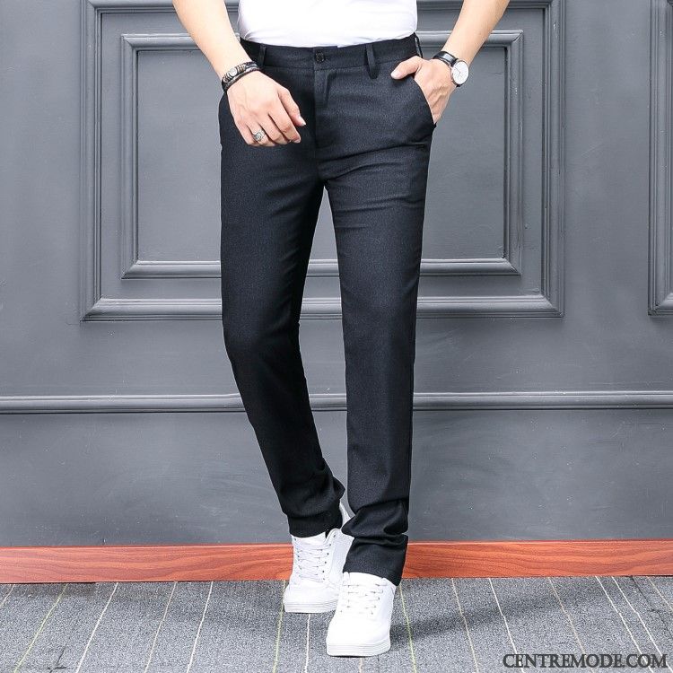 Pantalon Coton Homme Palegoldenrod Ambre, Vetement En Lin Pour Homme