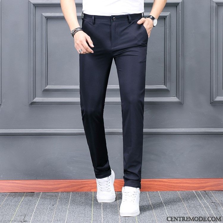 Pantalon Coton Homme Palegoldenrod Ambre, Vetement En Lin Pour Homme