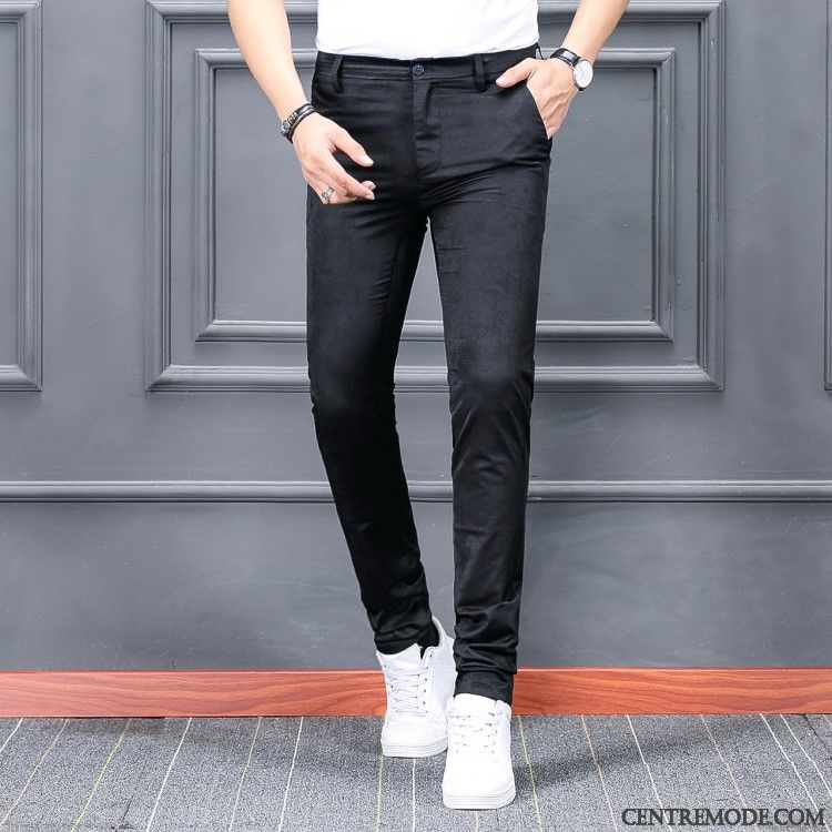 Pantalon Coton Homme Palegoldenrod Ambre, Vetement En Lin Pour Homme