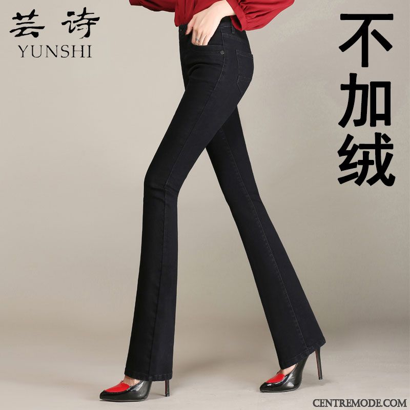 Pantalon Enduit Femme Or Chameau, Jean Pantacourt Femme