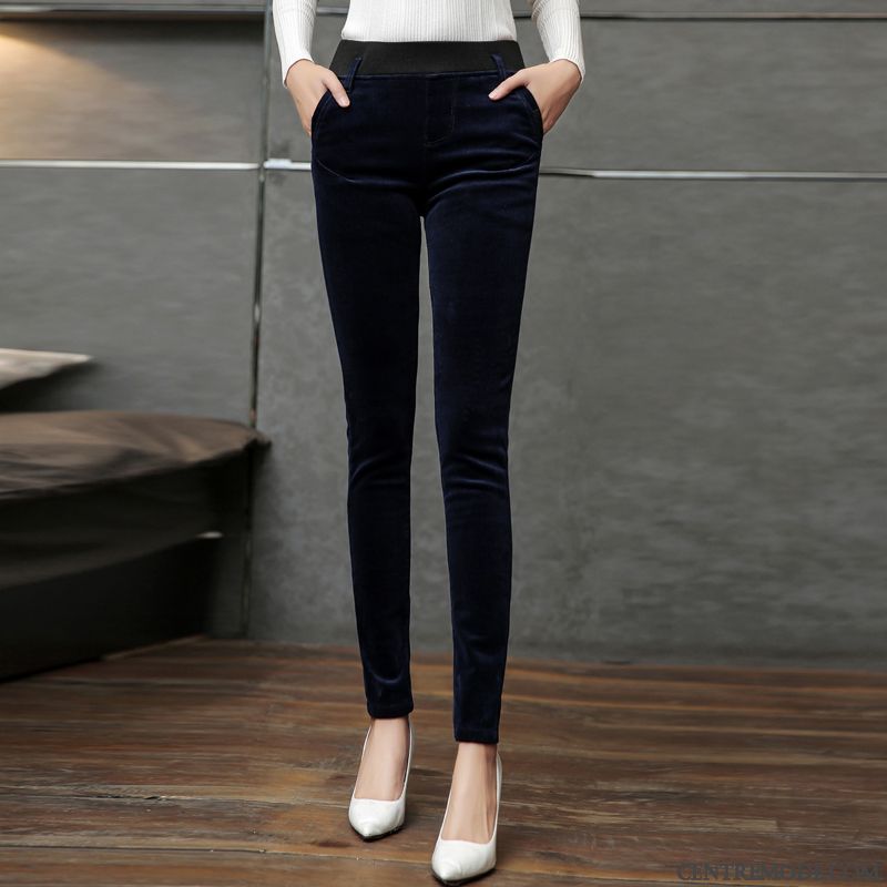 Pantalon Jean Femme En Vente, Pantalon Forme Carotte Femme Gris Ardoise Bébé Rose
