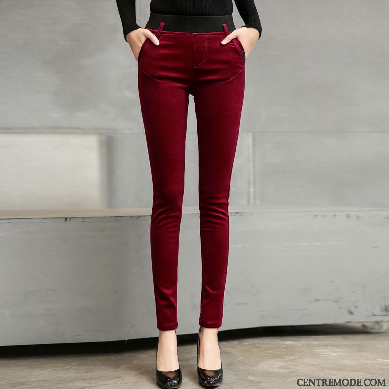 Pantalon Jean Femme En Vente, Pantalon Forme Carotte Femme Gris Ardoise Bébé Rose