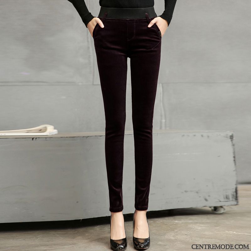 Pantalon Jean Femme En Vente, Pantalon Forme Carotte Femme Gris Ardoise Bébé Rose