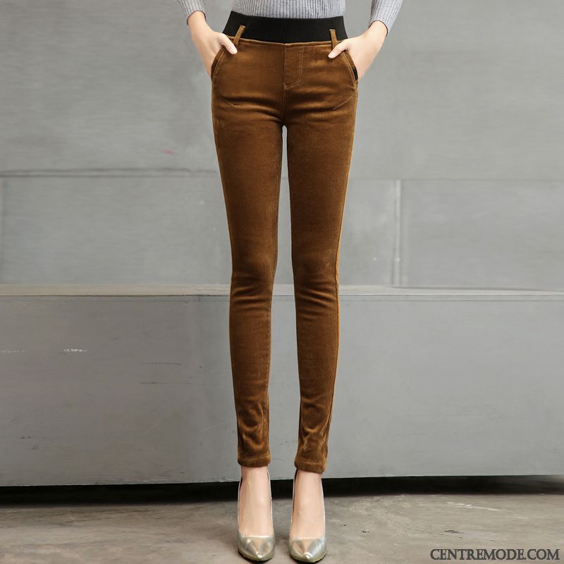 Pantalon Jean Femme En Vente, Pantalon Forme Carotte Femme Gris Ardoise Bébé Rose