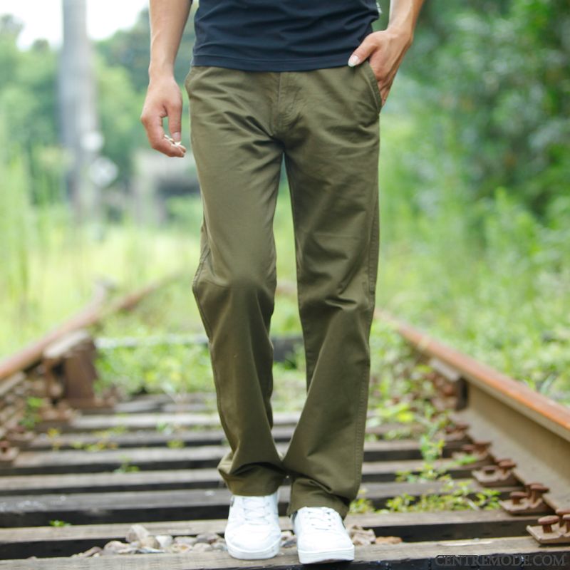 Pantalon Mode Homme Grande Taille, Pantalon Homme Bleu Rose Choquant Azur