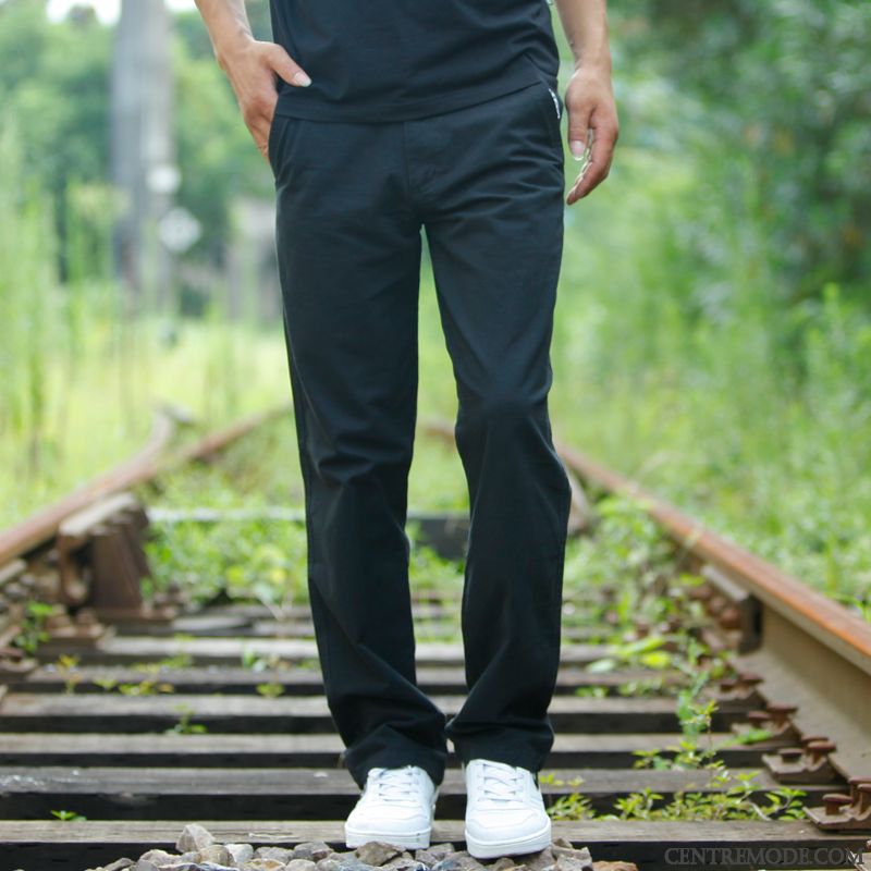 Pantalon Mode Homme Grande Taille, Pantalon Homme Bleu Rose Choquant Azur