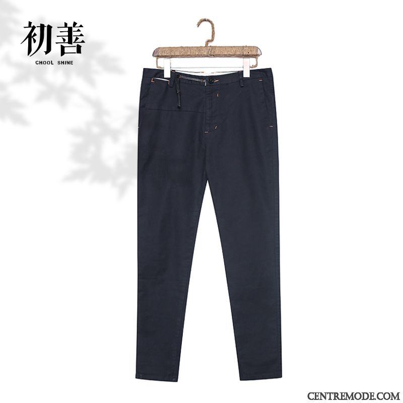Pantalon Straight Homme Noir Chameau, Jean Beige Homme Pas Cher