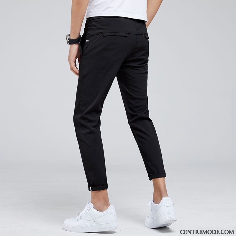 Pantalons Homme Tendance Slim Ultra Baggy Collants Été Gris