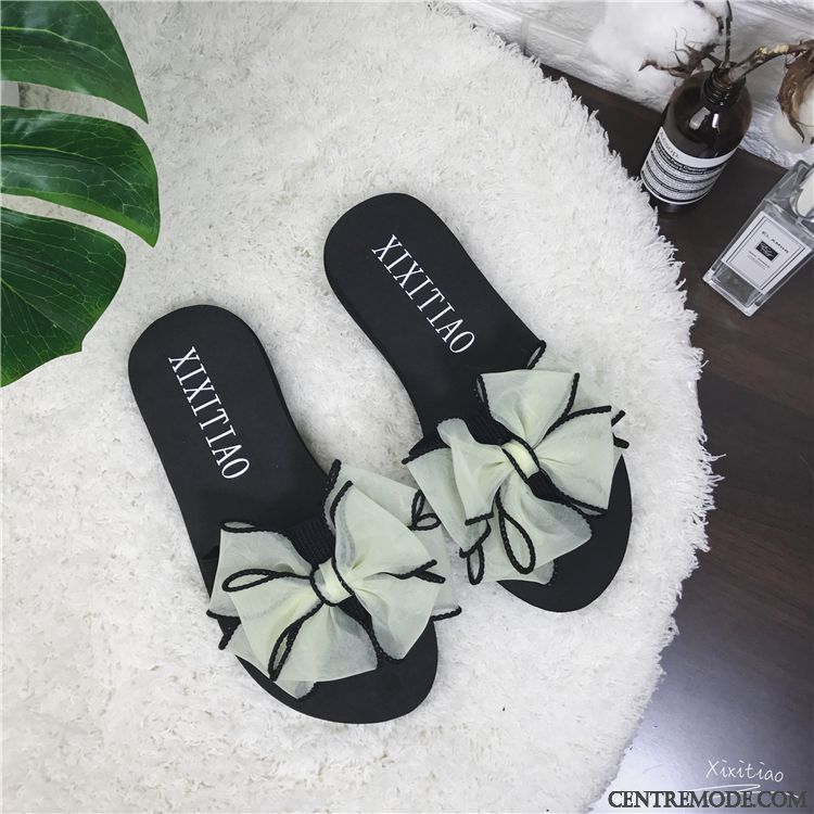 Pantoufle Pas Cher Femme, Chaussons Femme Fourrés Blé Paleturquoise