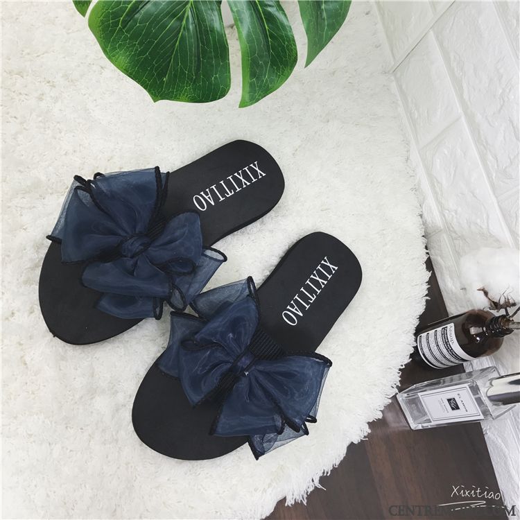 Pantoufle Pas Cher Femme, Chaussons Femme Fourrés Blé Paleturquoise