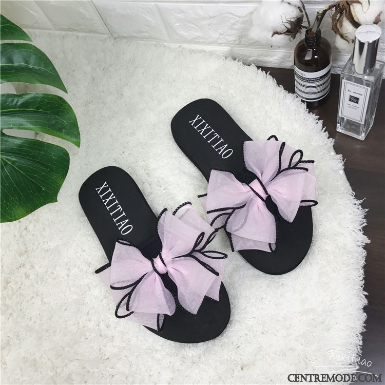 Pantoufle Pas Cher Femme, Chaussons Femme Fourrés Blé Paleturquoise
