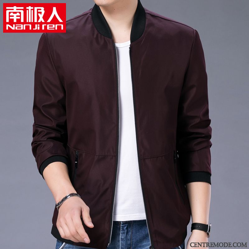 Parka En Cuir Pour Homme, Manteau Homme A Capuche Vert D'eau Vert