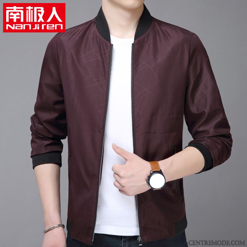 Parka En Cuir Pour Homme, Manteau Homme A Capuche Vert D'eau Vert