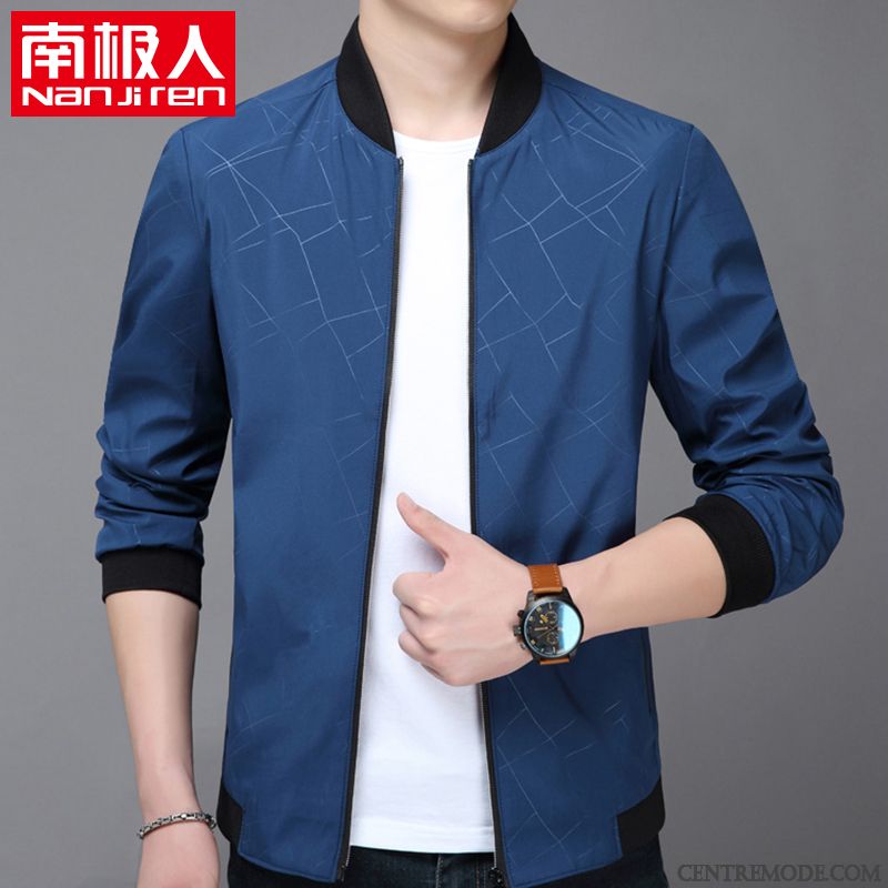 Parka En Cuir Pour Homme, Manteau Homme A Capuche Vert D'eau Vert