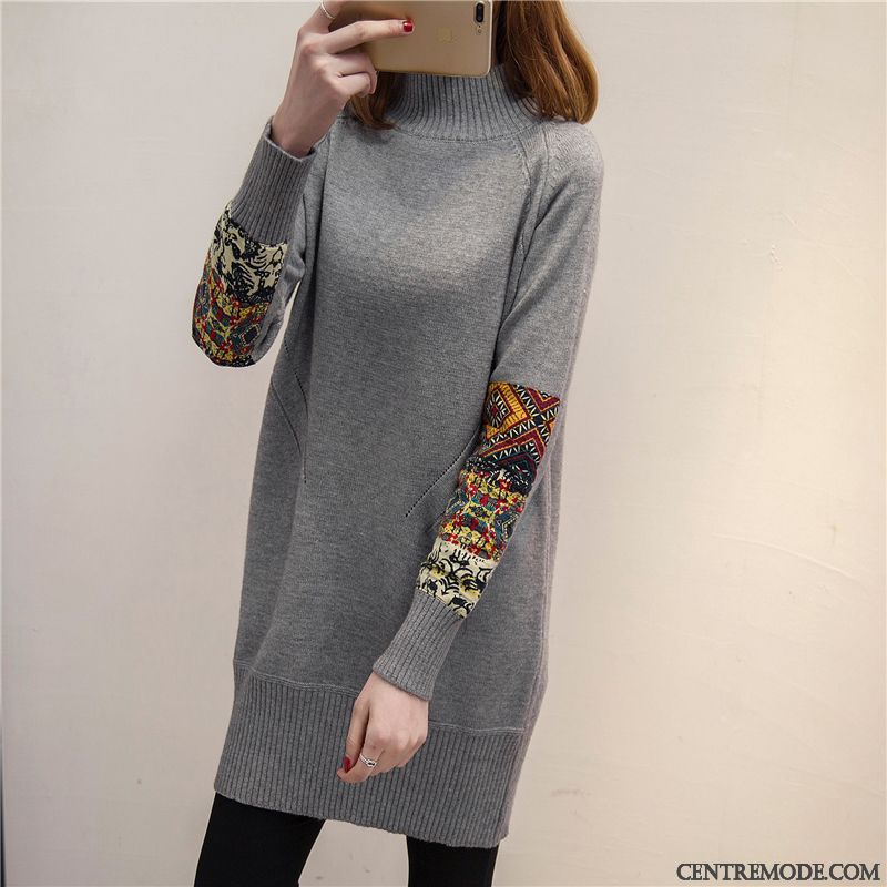 Pull Avec Col Chemise Femme, Sweat Bordeaux Femme Bébé Rose Gris Charbon