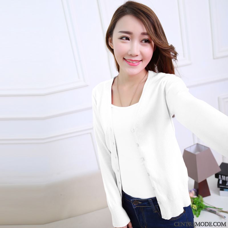 Pull Long Femme En Ligne, Pull Femme Long Rose Saumon Blanc