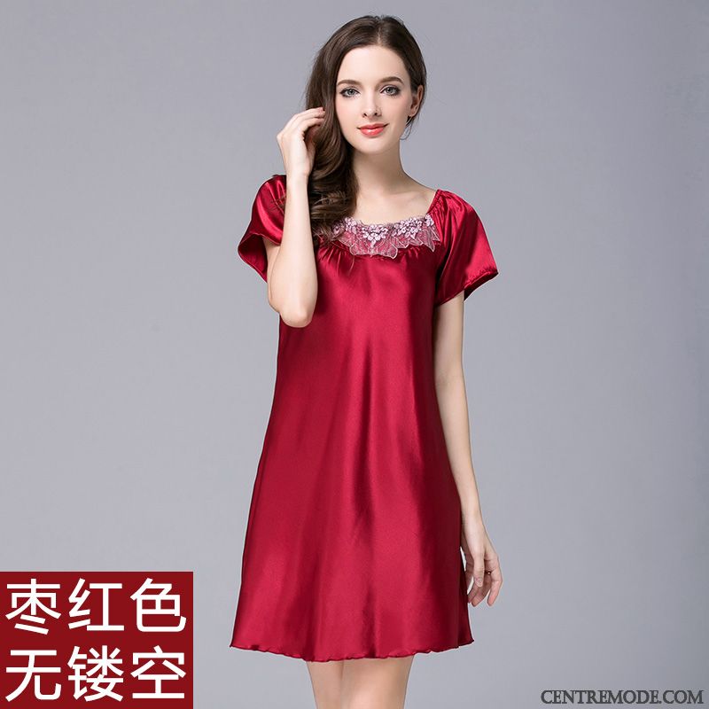 Pyjamas Fluide Noir, Pyjamas Femme Sarouel Bordeaux Marine