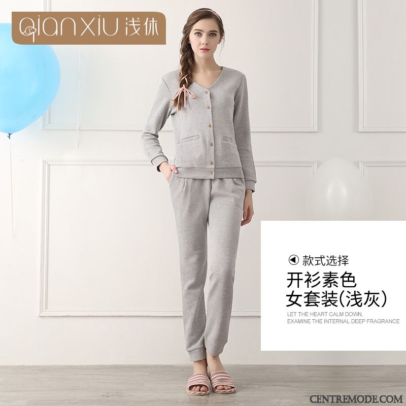 Pyjamas Lin Femme Pas Cher, Pyjamas En Lin Blanc Brun Blanc