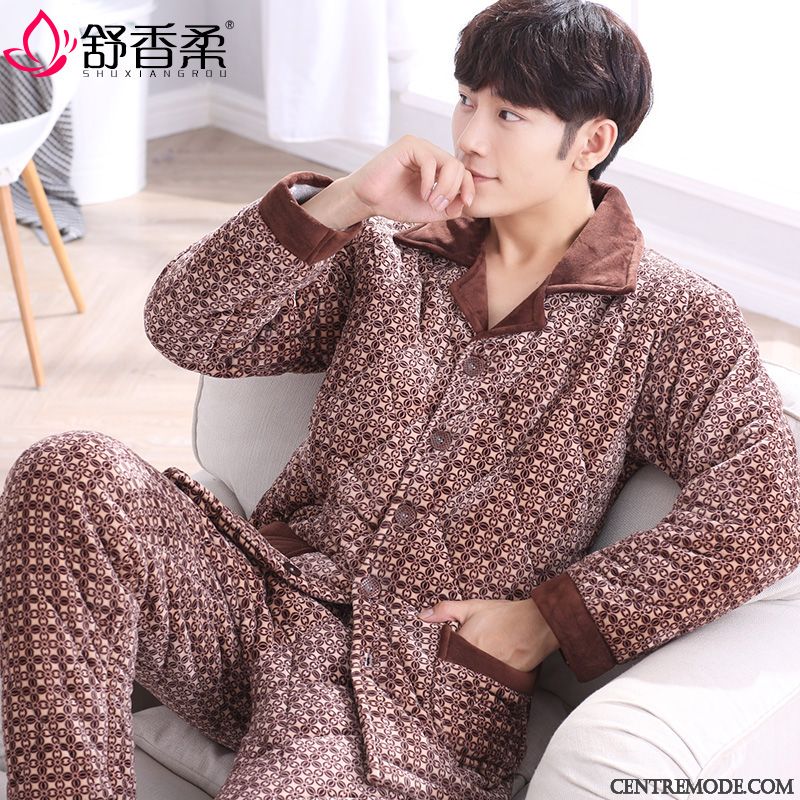 Pyjamas Long Homme Ambre Saphir, Pyjamas Sans Manche Homme Pas Cher