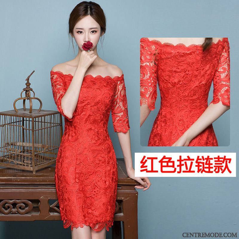 Robe Cocktail Pour Mariage Bleu Cobalt Corail, Robe Mode Femme En Vente