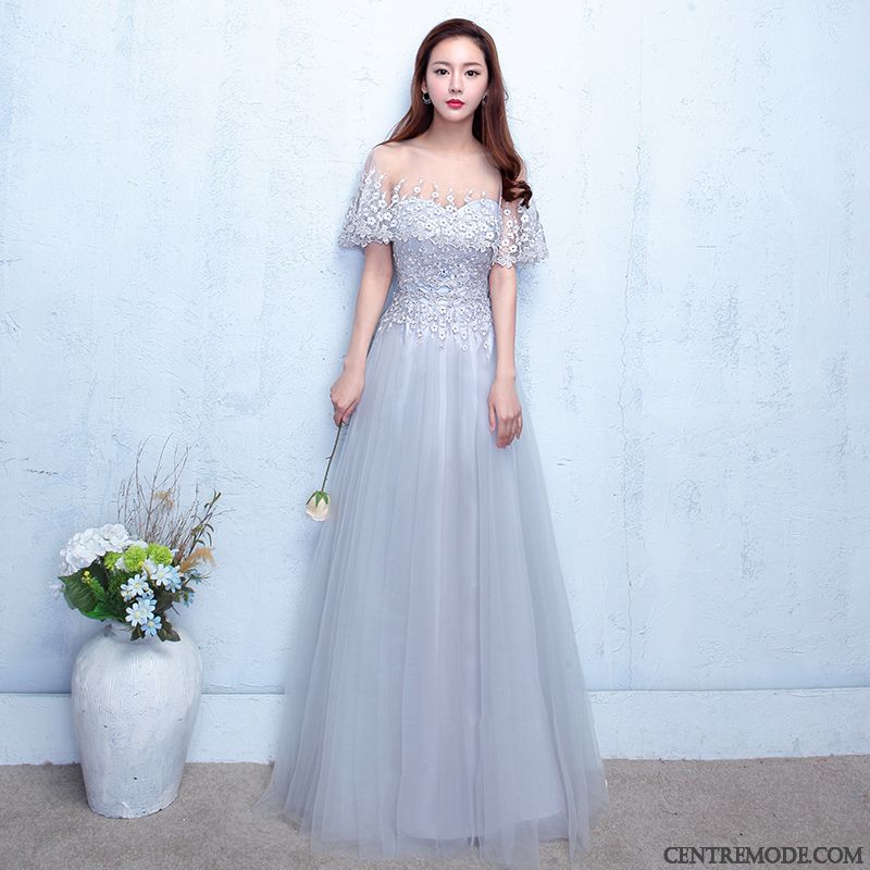 Robe Noire Habillée Sarcelle Gris Charbon, Robe Longue Pour Tous Les Jours Pas Cher