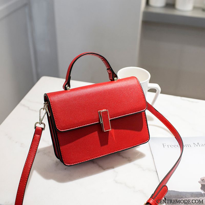 Sac À Bandoulière Femme Portable Sac De Messager All-match Simple Mini Le Nouveau Vert Foncé