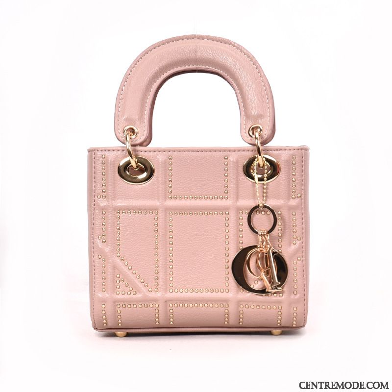 Sac À Bandoulière Femme Sacs À Bandoulière Petit Œillet Portable Le Nouveau Rose